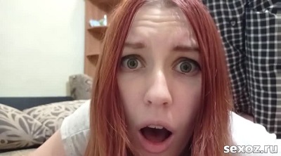 Хохол застал сводную сестру с фаллосом и решил трахнуть нимфоманку